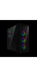 ARCTIC skříň Xtender / E-ATX / 2x120mm ARGB fan / 2xUSB / USB-C / vertical GPU kit / tónované sklo / černá