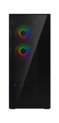ARCTIC skříň Xtender / E-ATX / 2x120mm ARGB fan / 2xUSB / USB-C / tónované sklo / černá