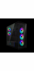 ARCTIC skříň Xtender / E-ATX / 2x120mm ARGB fan / 2xUSB / USB-C / zrcadlové sklo / černá