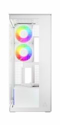 ARCTIC skříň Xtender / E-ATX / 2x120mm ARGB fan / 2xUSB / USB-C / vertical GPU kit / čiré sklo / bílá
