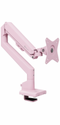 AROZZI ALZARE NEO Pink/ stolní držák pro monitory/ plynový píst/ kovový/ růžový