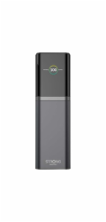 STRONG ultra power banka S-19/ 12 000 mAh/ TFT displej/ nabíjení tří zařízení současně/ 1x USB/ 2x USB-C/ PD 3.1/ černá