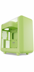 HYTE skříň X50 Matcha Milk / prosklená zaoblená bočnice / bez zdroje / 1x USB-C / 2x USB-A
