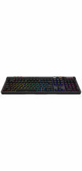 MSI herní klávesnice STRIKE PRO Wireless Silent/ bezdrátová 2,4GHz+BT/ mechanická/ RGB/ USB/ předložka/ US layout