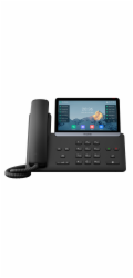 Yealink SIP-T77U SIP telefon, PoE, 16 SIP účtů, 7" bar. LCD, GigE, 2x USB