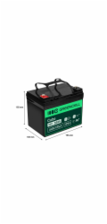 Green Cell AGM VRLA IP54 12V 33Ah baterie pro sekačky na trávu, skútry, lodě, invalidní vozíky