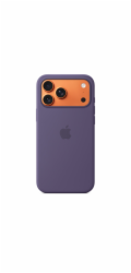 iPhone 17 Pro Max Silicone Case with MS–Purple Fog