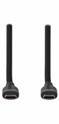 NEDIS kabel USB 2.0/ USB-C zástrčka - USB-C zástrčka/ 60 W/ černý/ box/ 1,5m