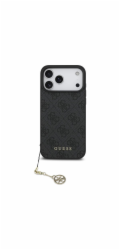 Guess 4G Charm MagSafe kryt iPhone 17 Pro šedý