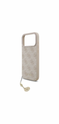 Guess Kryt 4G Charms Collection MagSafe pro iPhone 17 Pro růžový