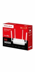 MERCUSYS MR25WBE EasyMesh WiFi7 router (BE3600, 2,4GHz/5GHz,1xGbEWAN,3xGbELAN)
