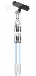 Stabilus Ansmann USBCC60W 120cm modrý provázkový kabel