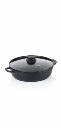 Pánev Atura litý hliník černá 28 cm 3,5l KL-15178