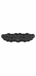 White Shark KP-011 Cumulus Cloudy Keyboard Wrist Rest Black