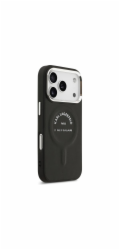 Karl Lagerfeld PU RSG Logo MagSafe kryt iPhone 17 Pro Max čierny