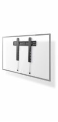 NEDIS nástěnný TV držák/ 32 - 55"/ nosnost 35 kg/ vzdálenost od stěny 18 mm/ fixní/ ocel/ černý