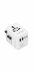 CANYON Travel Adapter OnTour 20 EU/UK/US/AUS 70W  White
