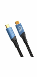 PREMIUMCORD Kabel USB4™ Version2.0 80Gbps 16K@60Hz 240W Thunderbolt 3 a 4 kabel 1,5m