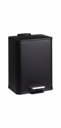 Odpadkový koš kovový DELTA černý 20 l KO-C80654380