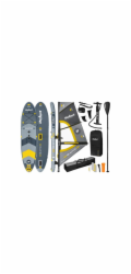 Paddleboard windsurf set REBEL RBA-4513 Grey