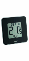 TFA Digitální teploměr-vlhkoměr , černý