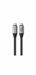 NoName Kabel Satechi USB4 V2 Pro - USB-C - USB-C, PD 240W, 120/80 Gbps, 8K-120 Hz, 8K-60 Hz nebo 4K-144 Hz, 1,2 m (vesmírně šedá)