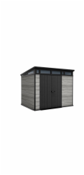 Zahradní domek Keter PENT Signature 9x7 Storm Grey, s podlahou