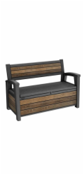 Zahradní lavice Keter Deco Garden Bench Walnut