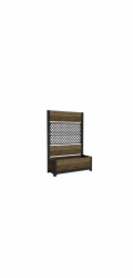 Květináč Keter Deco Tulip Walnut