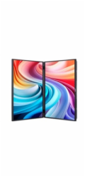 ACER LCD PD193QTEbmiuux DUAL SCREEN,47cm (18.5") FHD,100Hz,250nits,4ms,Audio,Repro,Vesa,HDMI,USB,Black