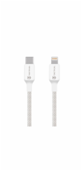 Tactical Stitch Thread Cable USB-C/Lightning 0.3m White
