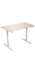 Endorfy herní stůl Atlas S electric Light Wood / 114x60cm / nosnost 50kg / el. nastavení výšky (72-118cm) / světlé dřevo