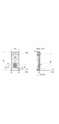LAUFEN MODUL KLOZET INEO H9201140000001