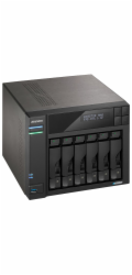 Asustor NAS AS6706T v2 / 6x 2,5"/3,5" SATA III/ Celeron N5105 2.0 GHz/ 8GB/ 2x 5GbE/ 4x M.2/ 2x USB 3.2/ HDMI
