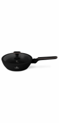 Pánev hluboká s titanovým povrchem a poklicí 24 cm Black Rose Collection BH-8352
