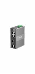 Switch TP-Link IES206G průmyslový, 2x SFP combo, 4x GLan, DIN, Omáda SDN, poškozený obal
