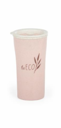 Eko kelímek G21 beECO Latte 450 ml, růžový
