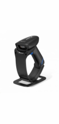 Čtečka Newland HR23 Dorada, BT, 2D, USB, kit (USB kabel kroucený), černá, stojánek