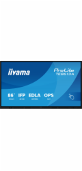 86" iiyama TE8613A-B2AG:IPS,4K,40P,USB-C,EDLA
