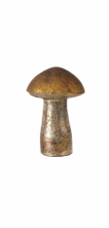 Dekorativní stojan Boltze Putu, střední velikost, 10 cm x 6 cm, zlatohnědý