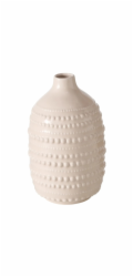 Váza Boltze Meruna 20 cm x O 12 cm béžová