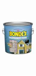 Bondex Permanentní ochranná barva Černá (RAL 9017) pololesklá 2,5 l