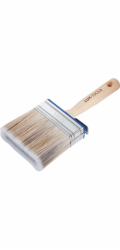 Plochý štětec LUX-TOOLS na mořidlo, 100 mm x 30 mm, s nádržkou na barvu