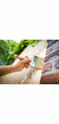 LUX-TOOLS Plochý štětec s disperzí 120 mm x 30 mm