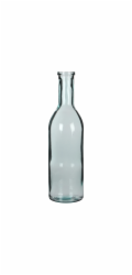 Skleněná lahev Mica Decorations Rioja 50 cm x O 15 cm průhledná