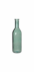 Skleněná láhev Mica Decorations Rioja 50 cm x O 15 cm zelená