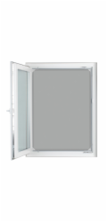Moskytiéra Easymaxx Magic Fit na okno 70 cm x 80 cm - max. 115 cm x 135 cm bílá