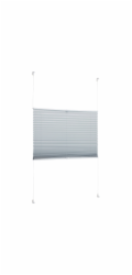 Termo plisovaná roleta Toledo 90 cm x 130 cm světle šedá