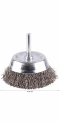 Hrncový kartáč Bosch Pro Metal Clean, válcová stopka 70 mm x 0,2 mm