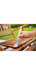 Plochý štětec na lak LUX-TOOLS 40 mm